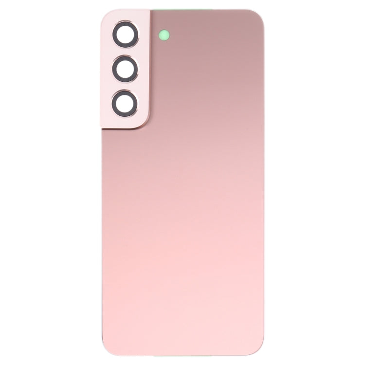 For Samsung Galaxy S22 5G SM-S901B Battery Back Cover with Camera Lens Cover (Pink) - free shipping - PMc TechLife - Order now!