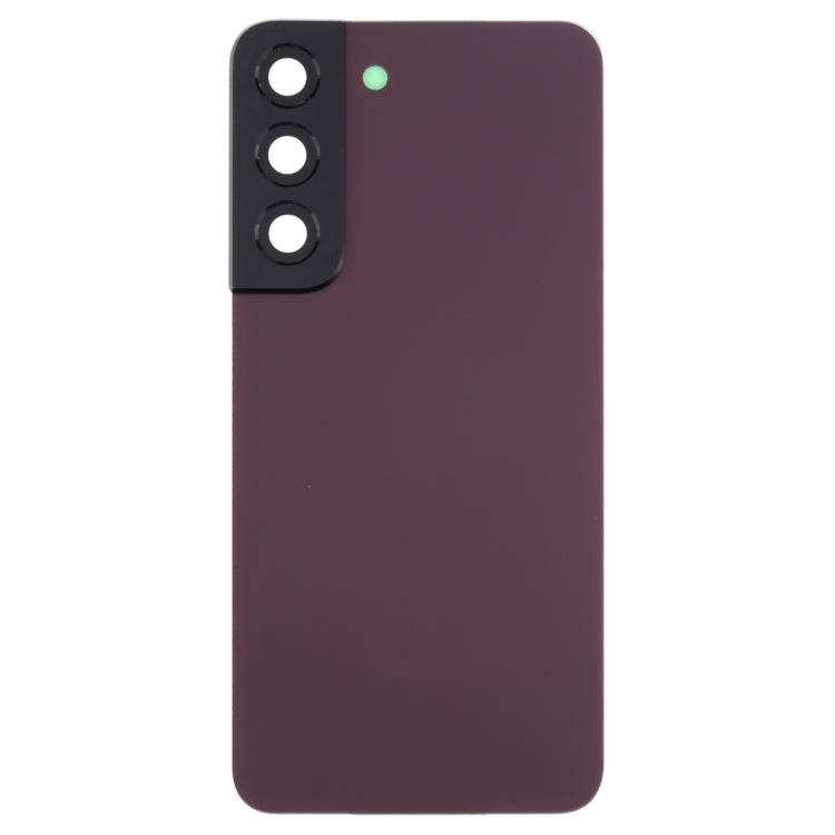For Samsung Galaxy S22 5G SM-S901B Battery Back Cover with Camera Lens Cover (Purple) - free shipping - PMc TechLife - Order now!