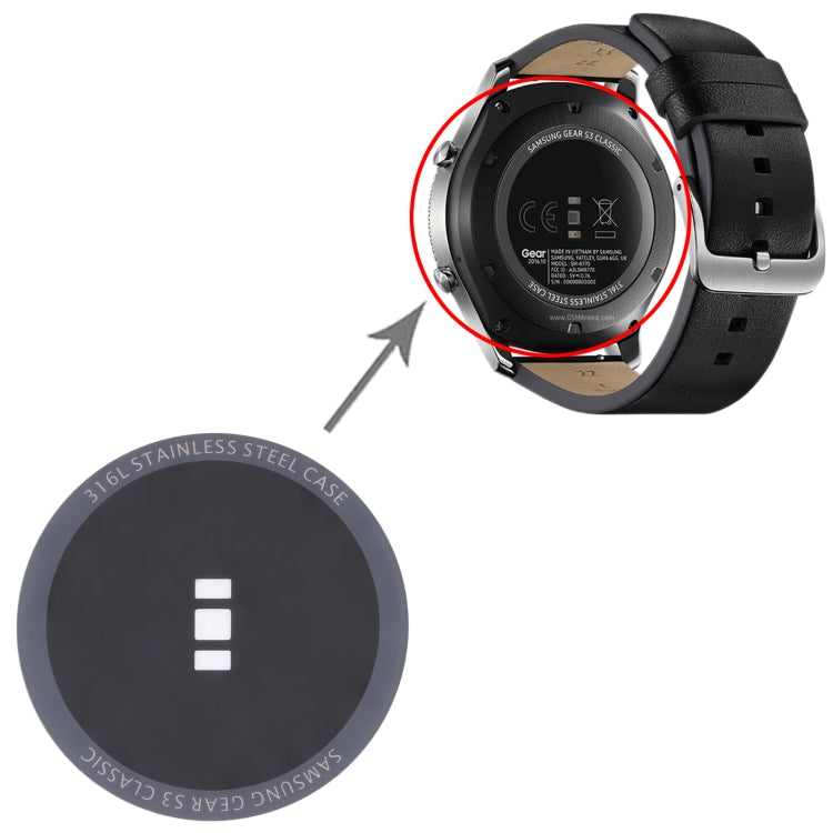 Back Glass Lens For Samsung Gear S3 Classic SM-R770 - free shipping - PMc TechLife - Order now!