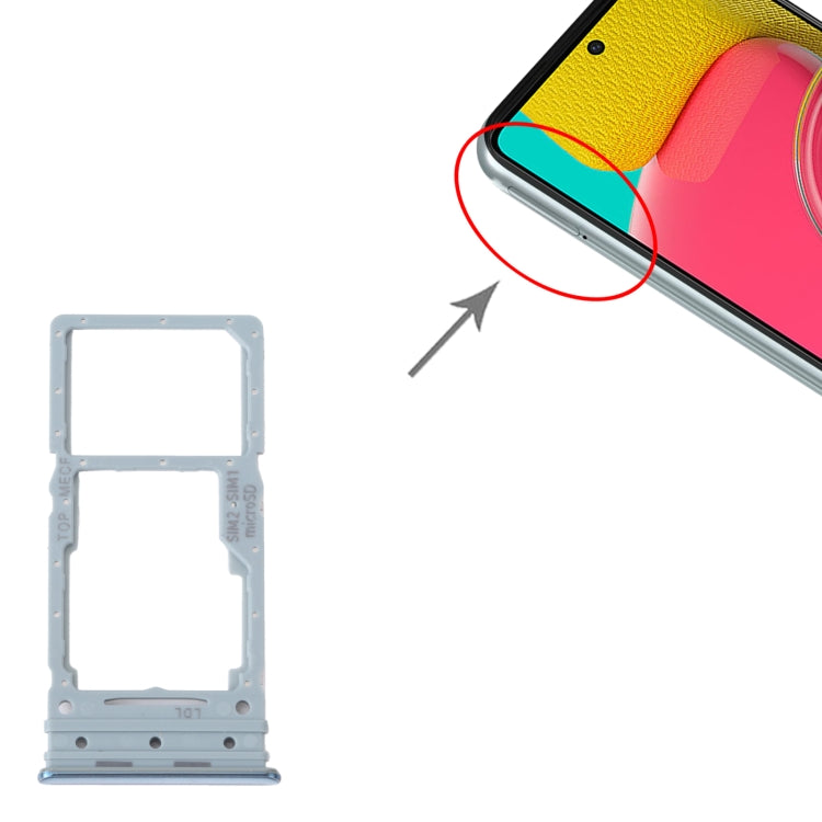 For Samsung Galaxy M53 SM-M536B Original SIM Card Tray + Micro SD Card Tray (Green) - free shipping - PMc TechLife - Order now!