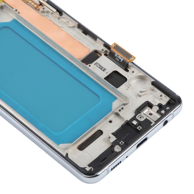 For Samsung Galaxy S10+ SM-G975F 6.38 inch TFT LCD Screen Digitizer Full Assembly with Frame, Not Supporting Fingerprint Identification(Blue) - free shipping - PMC TechLife - Order now!