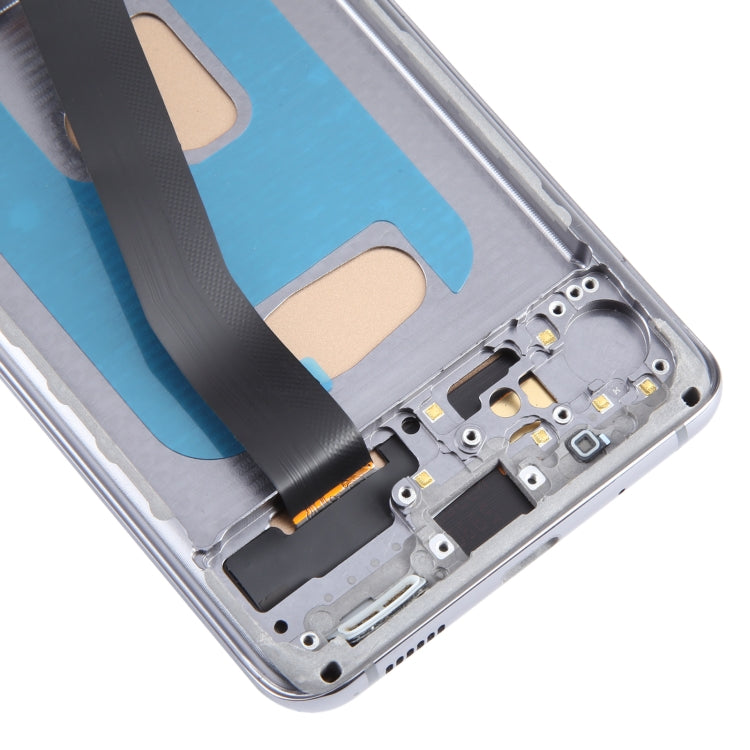 TFT LCD Screen For Samsung Galaxy S20 SM-G980 Digitizer Full Assembly with Frame,Not Supporting Fingerprint Identification(Grey) - free shipping - PMc TechLife - Order now!