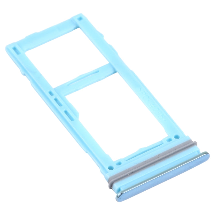 For Samsung Galaxy A72 SM-A725 SIM Card Tray + SIM Card Tray / Micro SD Card Tray (Blue) - free shipping - PMc TechLife - Order now!