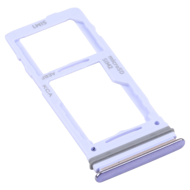 For Samsung Galaxy A72 SM-A725 SIM Card Tray + SIM Card Tray / Micro SD Card Tray (Purple) - free shipping - PMc TechLife - Order now!