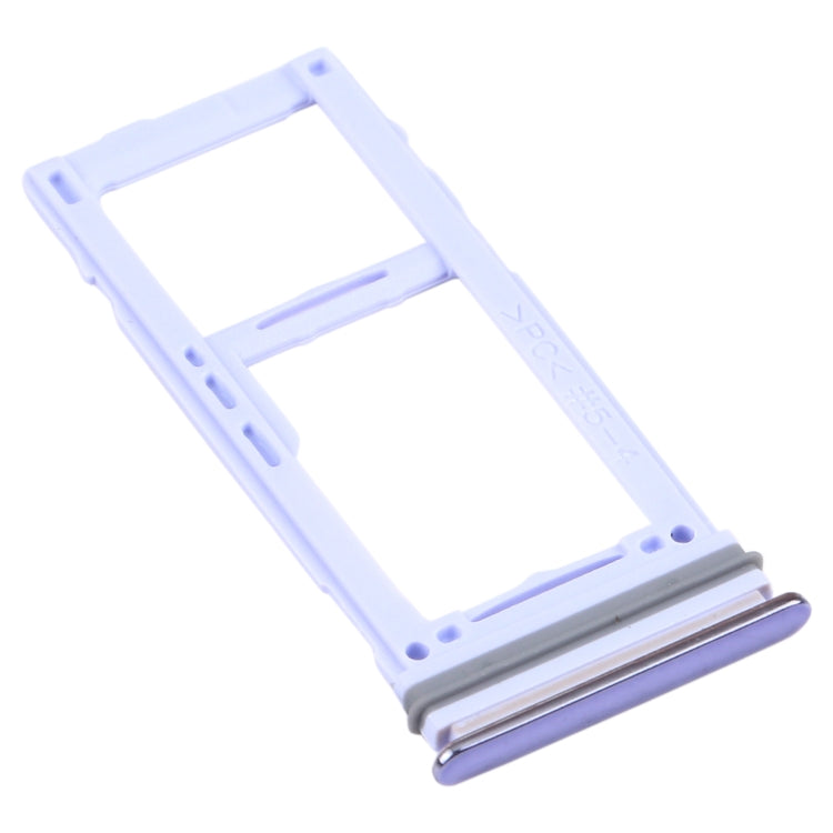 For Samsung Galaxy A72 SM-A725 SIM Card Tray + SIM Card Tray / Micro SD Card Tray (Purple) - free shipping - PMc TechLife - Order now!