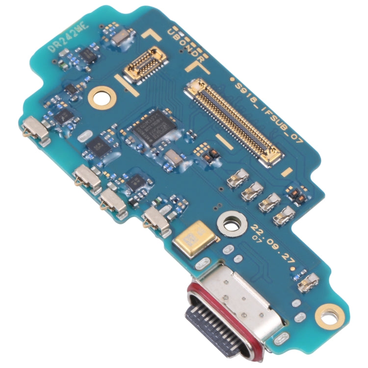 For Samsung Galaxy S23 Ultra 5G SM-S918U US Edition Original Charging Port Board - free shipping - PMc TechLife - Order now!