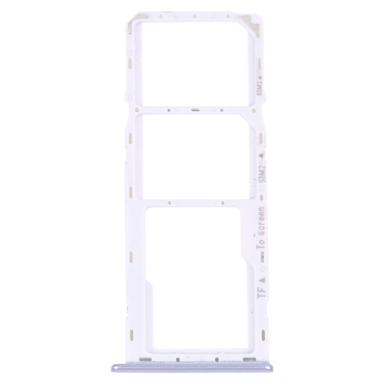 For Samsung Galaxy M42 5G SM-A436B Original SIM Card Tray + SIM Card Tray + Micro SD card tray (Purple) - free shipping - PMc TechLife - Order now!