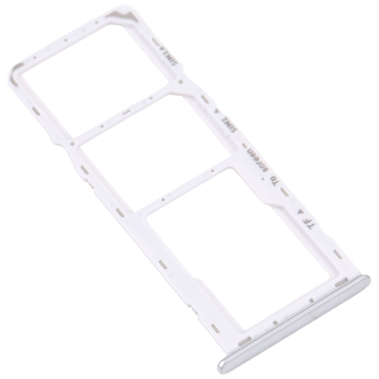 For Samsung Galaxy M42 5G SM-A436B Original SIM Card Tray + SIM Card Tray + Micro SD card tray (Silver) - free shipping - PMc TechLife - Order now!
