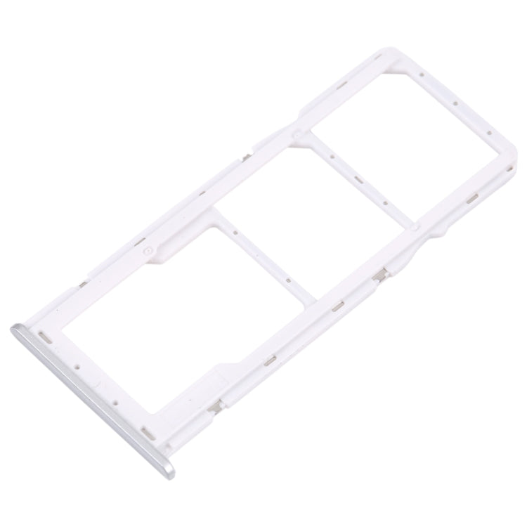 For Samsung Galaxy M42 5G SM-A436B Original SIM Card Tray + SIM Card Tray + Micro SD card tray (Silver) - free shipping - PMc TechLife - Order now!