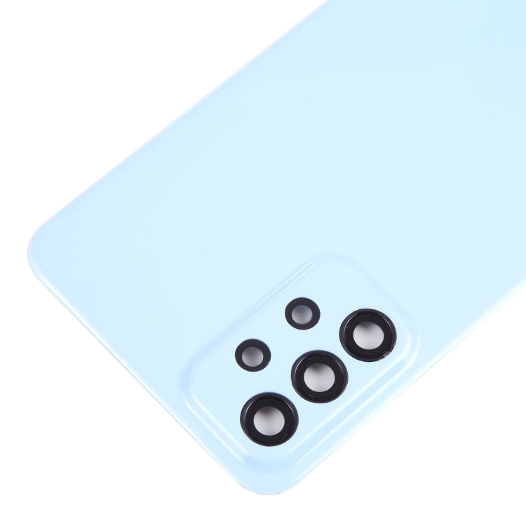 For Samsung Galaxy A23 5G SM-A236A Original Battery Back Cover with Camera Lens Cover(Blue) - free shipping - PMc TechLife - Order now!