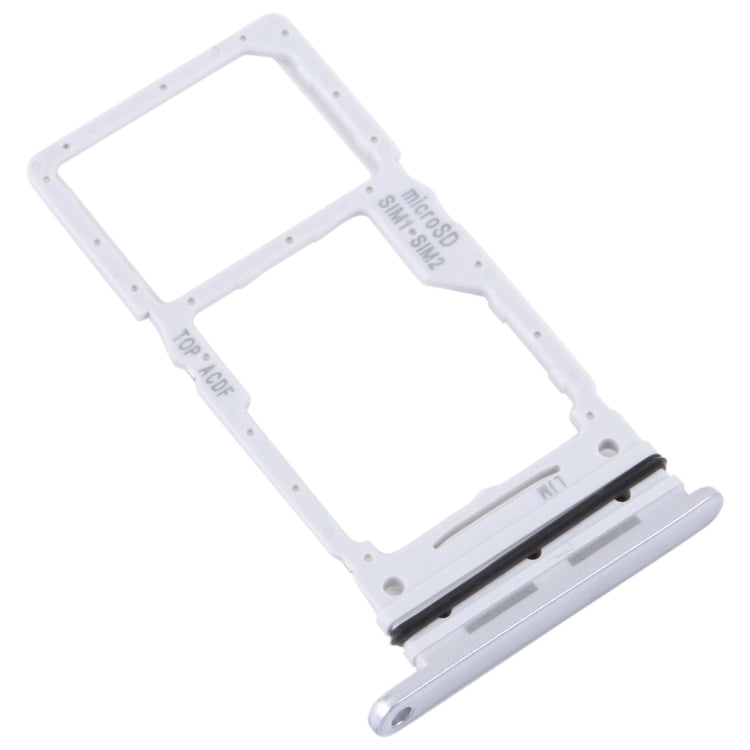 For Samsung Galaxy A34 SM-A346 Original SIM Card Tray + SIM / Micro SD Card Tray (Silver) - free shipping - PMc TechLife - Order now!