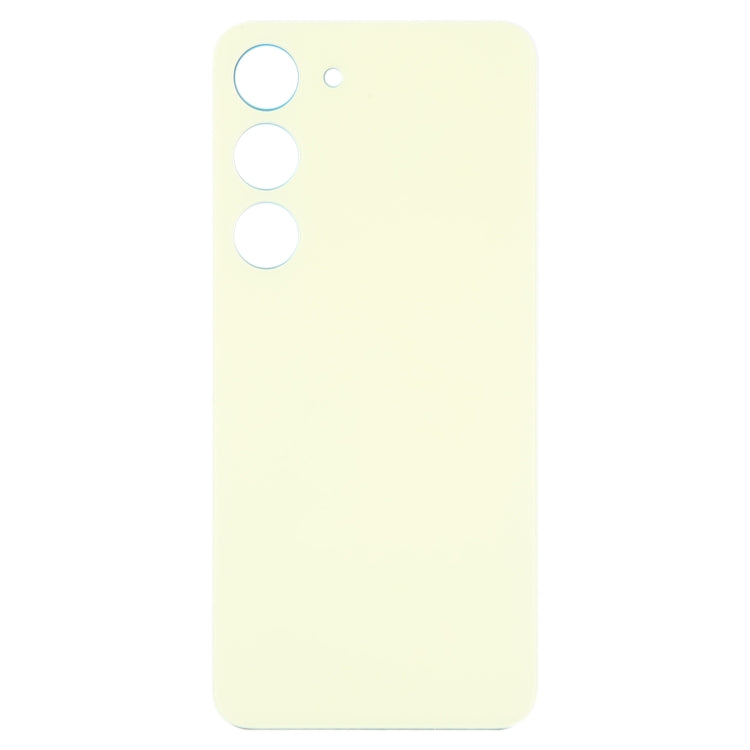 For Samsung Galaxy S23 SM-S911B OEM Glass Battery Back Cover(Yellow) - free shipping - PMc TechLife - Order now!