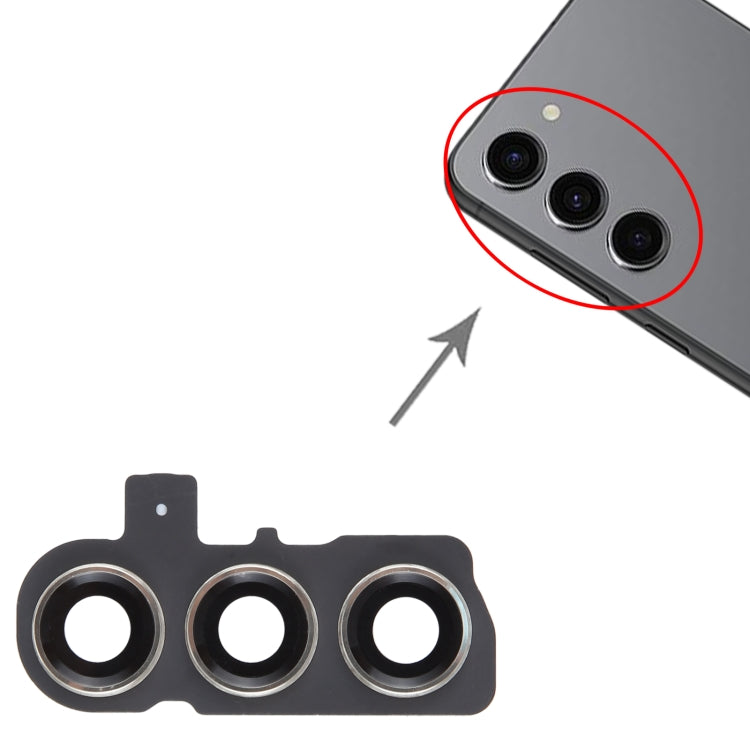 For Samsung Galaxy S23+ SM-S916B Original Camera Lens Cover (Silver) - free shipping - PMc TechLife - Order now!