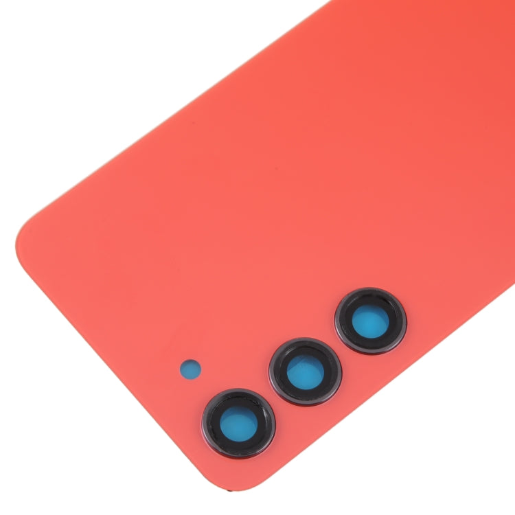 For Samsung Galaxy S23 SM-S911B OEM Glass Battery Back Cover with Camera Lens Cover(Red) - free shipping - PMc TechLife - Order now!