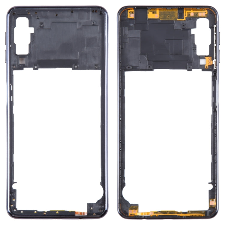 For Samsung Galaxy A7 2018 SM-A750 Middle Frame Bezel Plate (Black) - free shipping - PMc TechLife - Order now!