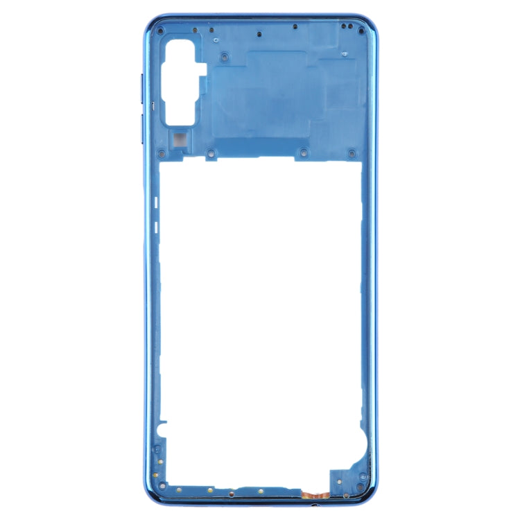 For Samsung Galaxy A7 2018 SM-A750 Middle Frame Bezel Plate (Blue) - free shipping - PMc TechLife - Order now!