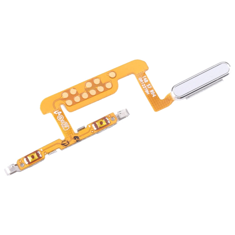 For Samsung Galaxy Tab S7 SM-T870 Original Power Button & Volume Button Flex Cable (Silver) - free shipping - PMc TechLife - Order now!