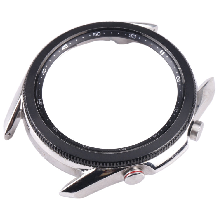Original LCD Screen Frame Bezel Plate For Samsung Galaxy Watch 3 45mm SM-R840 (Silver) - free shipping - PMc TechLife - Order now!