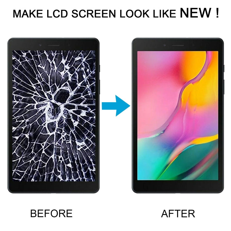 For Samsung Galaxy Tab A 8.0 2019 SM-T295 LTE Edition Original LCD Screen Digitizer Full Assembly with Frame (Black) - free shipping - PMc TechLife - Order now!