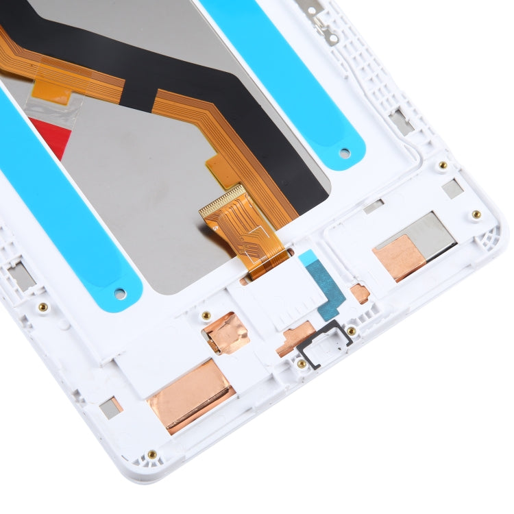 For Samsung Galaxy Tab A 8.0 2019 SM-T295 LTE Edition Original LCD Screen Digitizer Full Assembly with Frame (White) - free shipping - PMc TechLife - Order now!
