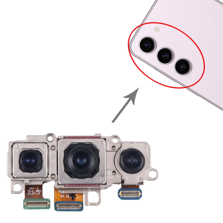 For Samsung Galaxy S23 / S23+ SM-S911B/S916B Original Camera Set (Telephoto + Wide + Main Camera) - free shipping - PMc TechLife - Order now!