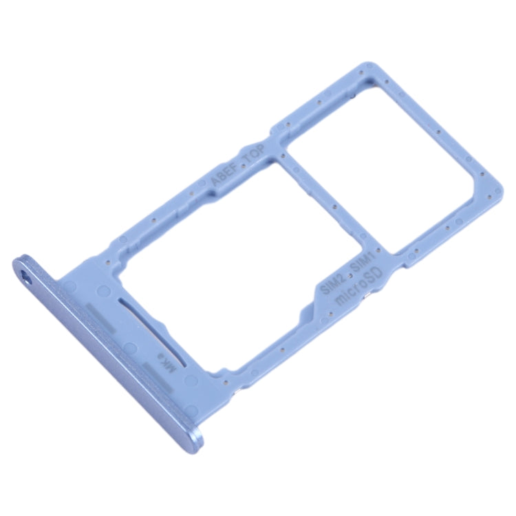 For Samsung Galaxy A25 5G SM-A256B Original SIM Card Tray + SIM Card Tray / Micro SD Card Tray (Blue) - free shipping - PMc TechLife - Order now!