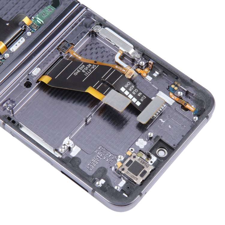 For Samsung Galaxy Z Flip5 SM-F731 Original LCD Screen Digitizer Full Assembly with Frame (Black) - free shipping - PMC TechLife - Order now!