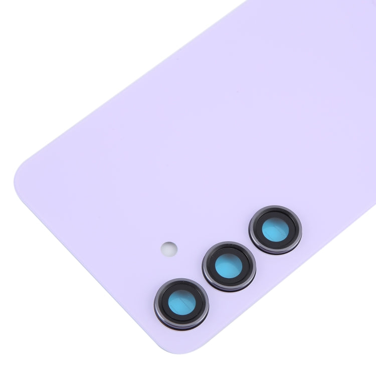 For Samsung Galaxy S24 SM-S921B OEM Battery Back Cover with Camera Lens Cover(Light Purple) - free shipping - PMc TechLife - Order now!