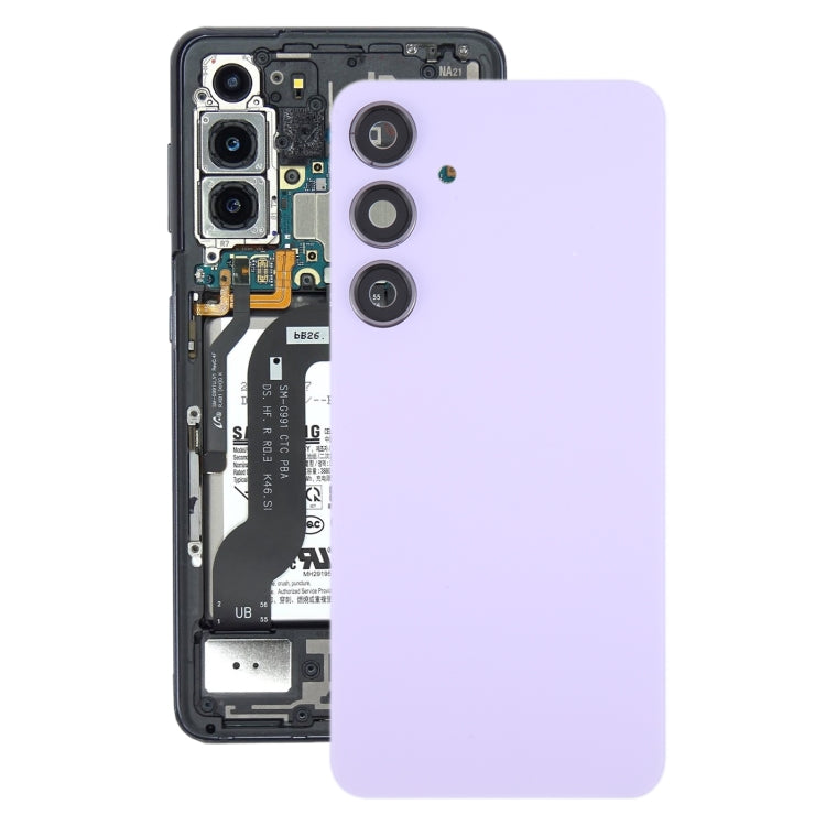 For Samsung Galaxy S24+ SM-S926B OEM Battery Back Cover with Camera Lens Cover(Light Purple) - free shipping - PMc TechLife - Order now!