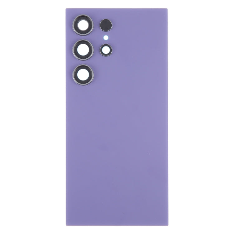 For Samsung Galaxy S24 Ultra SM-S928B OEM Battery Back Cover with Camera Lens Cover(Purple) - free shipping - PMc TechLife - Order now!