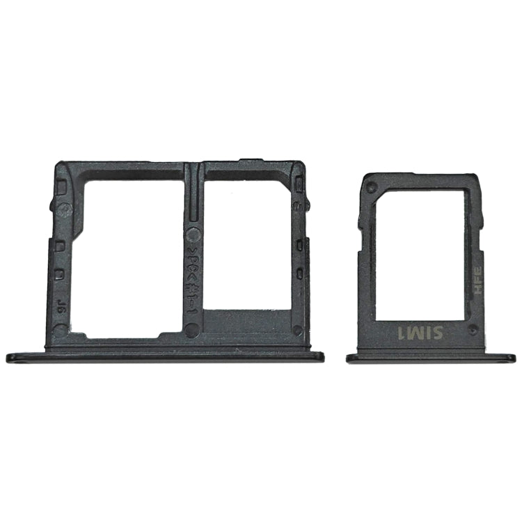 For Samsung Galaxy J6 2018 SM-J600 SIM Card Tray + SIM + Micro SD Card Tray (Black) - free shipping - PMc TechLife - Order now!