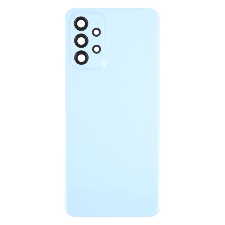 For Samsung Galaxy A23 4G SM-A235F Original Battery Back Cover with Camera Lens Cover(Blue) - free shipping - PMc TechLife - Order now!