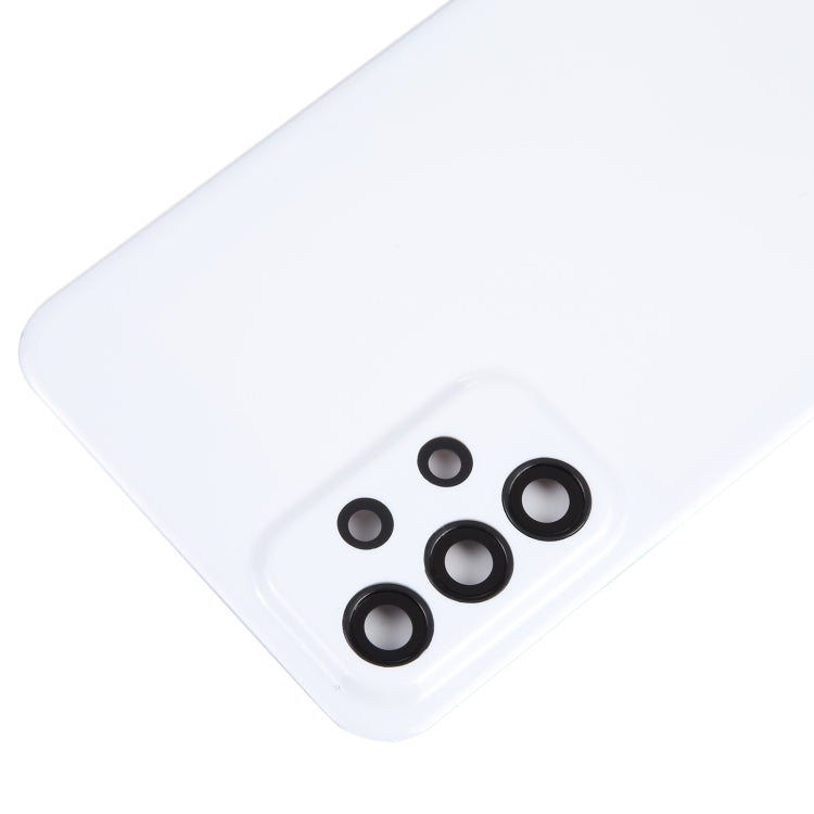 For Samsung Galaxy A23 4G SM-A235F Original Battery Back Cover with Camera Lens Cover(White) - free shipping - PMc TechLife - Order now!