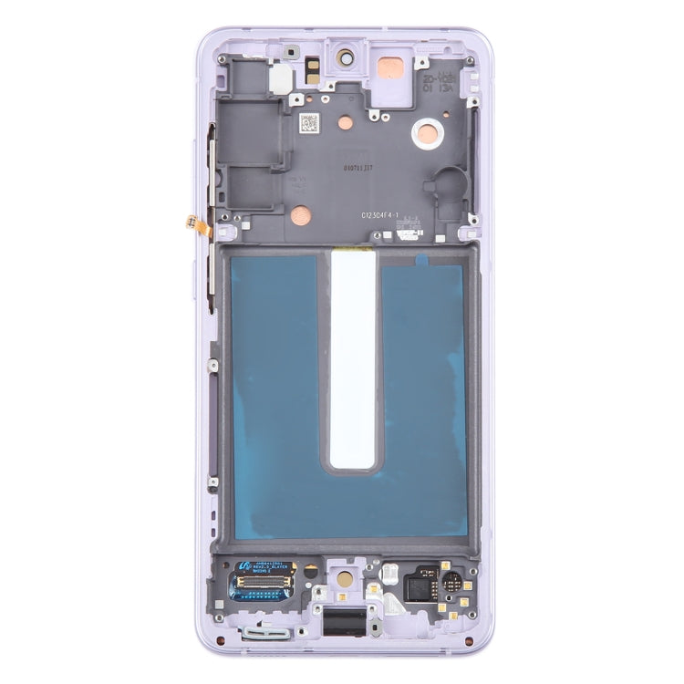 For Samsung Galaxy S21 FE 5G SM-G990B Original LCD Screen Digitizer Full Assembly with Frame (Purple) - free shipping - PMc TechLife - Order now!