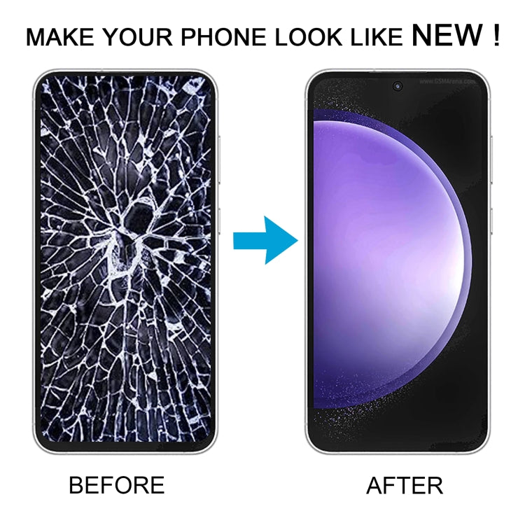 For Samsung Galaxy S23 FE SM-S711B 6.43 inch OLED LCD Screen Digitizer Full Assembly with Frame (Black) - free shipping - PMc TechLife - Order now!