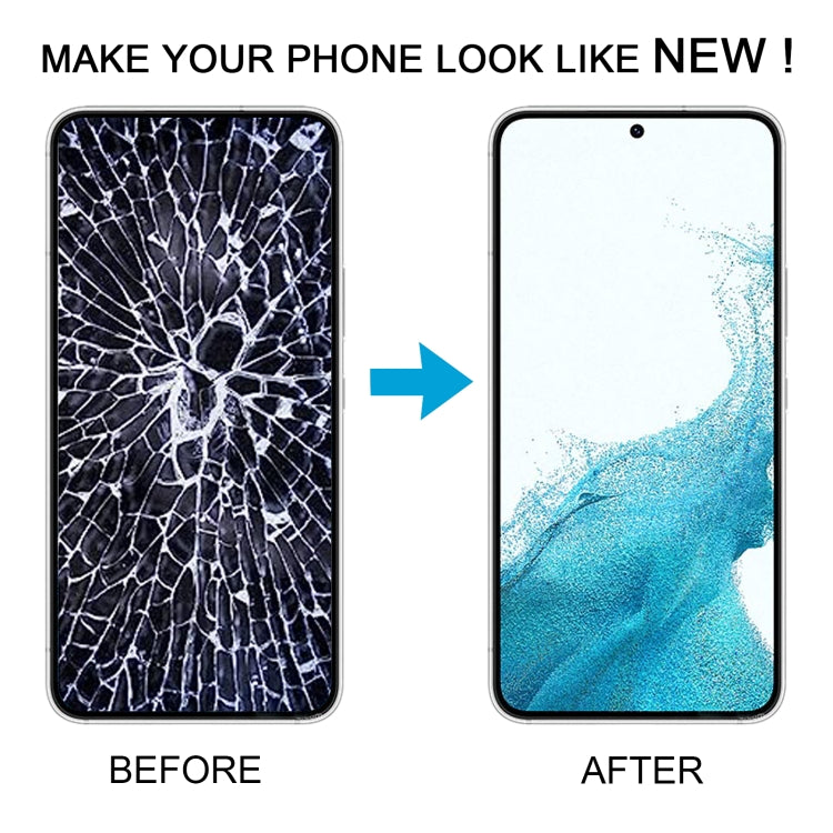 For Samsung Galaxy S22 5G SM-S901B US Version OLED LCD Screen Digitizer Full Assembly with Frame (Black) - free shipping - PMc TechLife - Order now!