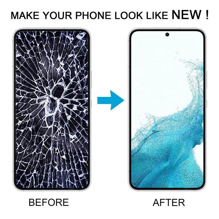 For Samsung Galaxy S22 5G SM-S901B EU Version OLED LCD Screen Digitizer Full Assembly with Frame (Black) - free shipping - PMc TechLife - Order now!