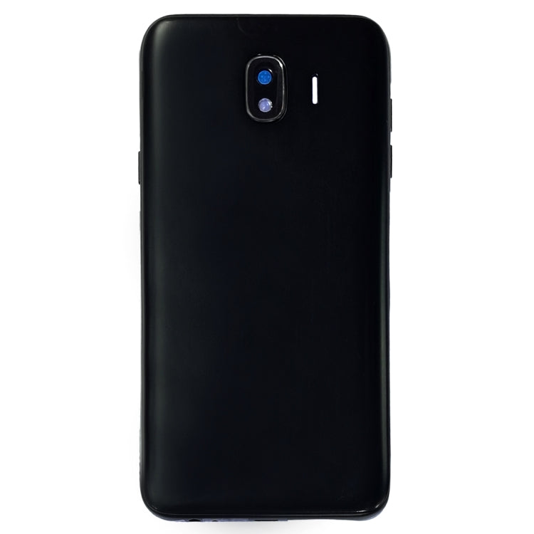 For Galaxy J4, J400F/DS, J400G/DS Back Cover + Middle Frame Bezel Plate (Black) - free shipping - PMc TechLife - Order now!