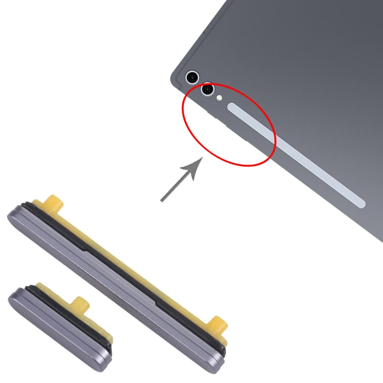For Samsung Galaxy Tab S10+ SM-X820/X826 Original Power Button and Volume Control Button (Grey) - free shipping - PMc TechLife - Order now!