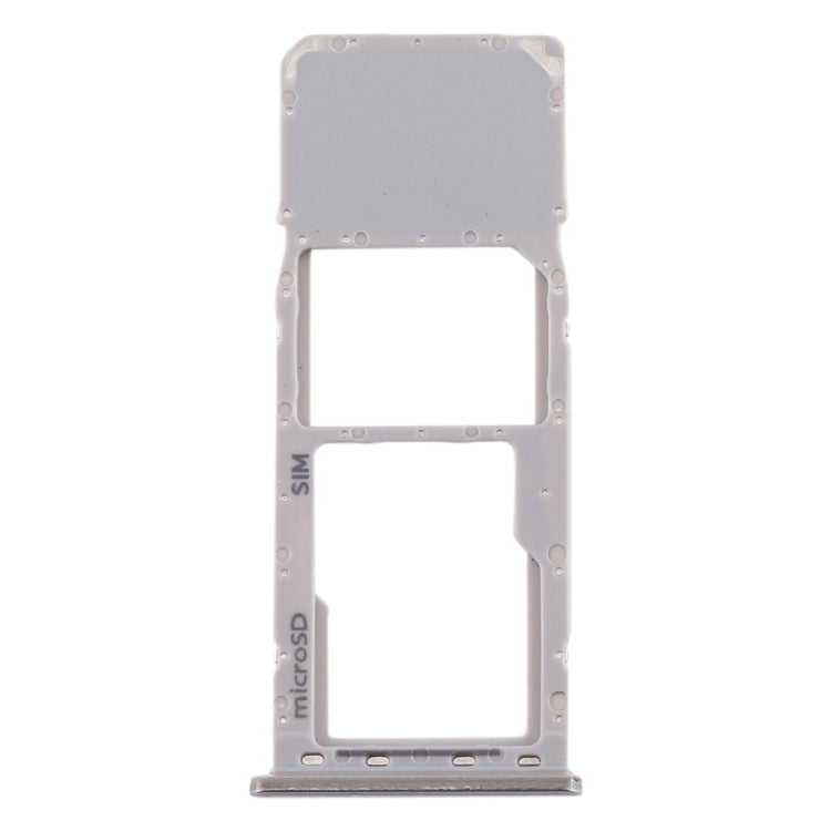 For Galaxy A20 A30 A50 SIM Card Tray + Micro SD Card Tray (Silver) - free shipping - PMc TechLife - Order now!