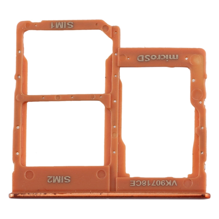 For Galaxy A40 SIM Card Tray + SIM Card Tray + Micro SD Card Tray (Orange) - free shipping - PMc TechLife - Order now!