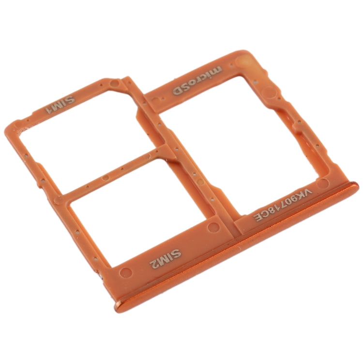 For Galaxy A40 SIM Card Tray + SIM Card Tray + Micro SD Card Tray (Orange) - free shipping - PMc TechLife - Order now!