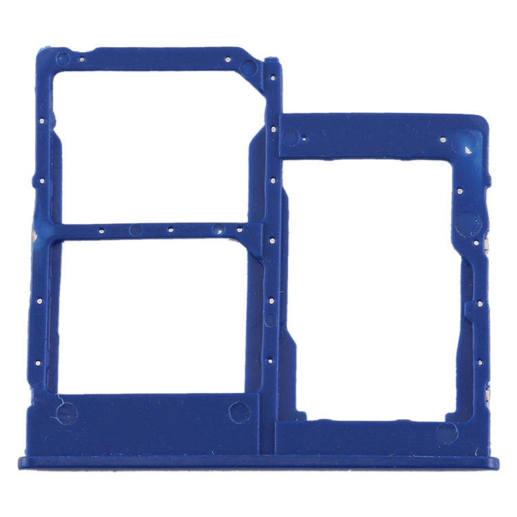 For Galaxy A40 SIM Card Tray + SIM Card Tray + Micro SD Card Tray (Blue) - free shipping - PMc TechLife - Order now!