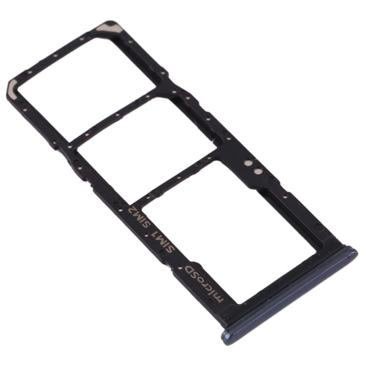 For Galaxy A70 SIM Card Tray + SIM Card Tray + Micro SD Card Tray (Black) - free shipping - PMc TechLife - Order now!