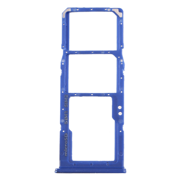 For Galaxy A70 SIM Card Tray + SIM Card Tray + Micro SD Card Tray (Blue) - free shipping - PMc TechLife - Order now!