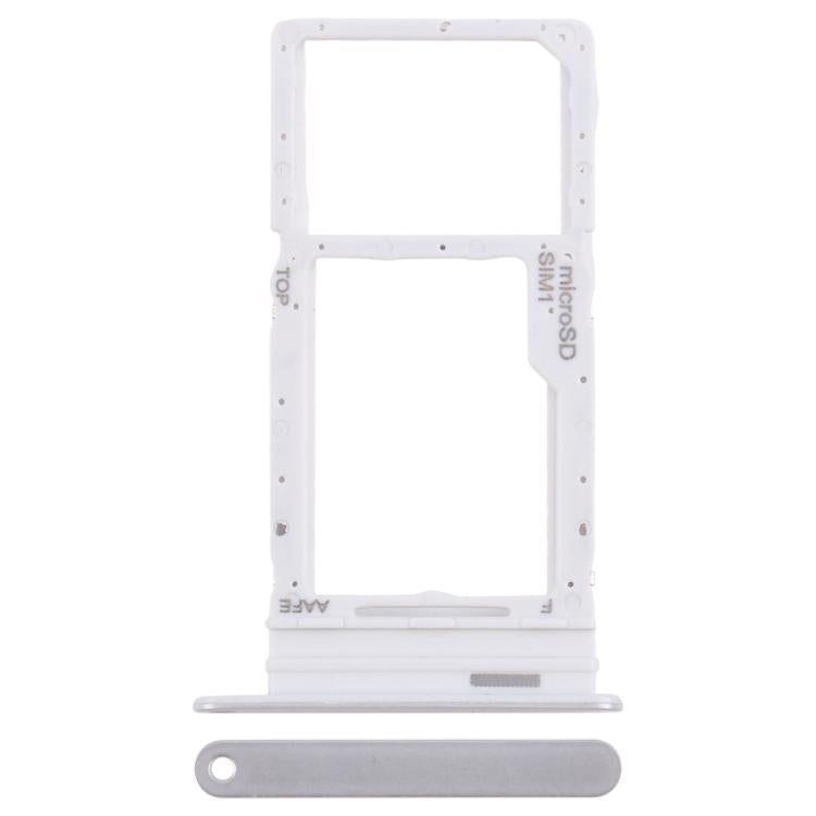 For Samsung Galaxy A16 SM-A165F Original SIM Card Tray + Micro SD Card Tray (Silver) - free shipping - PMc TechLife - Order now!