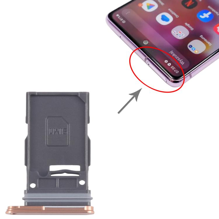 For Samsung Galaxy S24+ SM-S926B Original SIM Card Tray (Orange) - free shipping - PMc TechLife - Order now!
