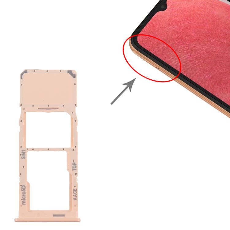 For Samsung Galaxy A13 SM-A135 Original SIM + Micro SD Card Tray (Pink) - free shipping - PMc TechLife - Order now!