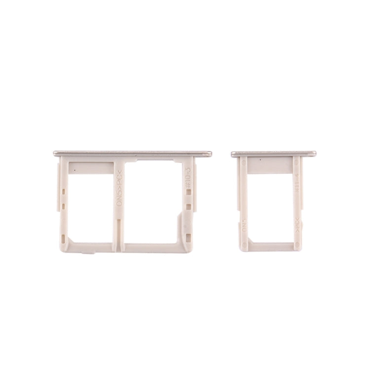 For Galaxy J5 Prime / G570 & J7 Prime / G610 SIM Card Tray + Micro SD & SIM Card Tray (Gold) - free shipping - PMc TechLife - Order now!