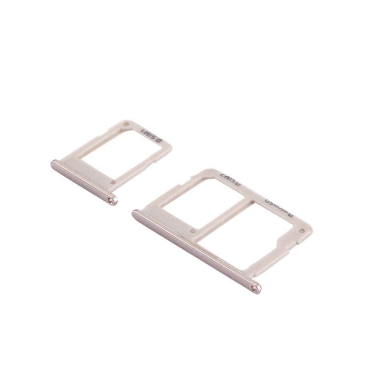 For Galaxy J5 Prime / G570 & J7 Prime / G610 SIM Card Tray + Micro SD & SIM Card Tray (Gold) - free shipping - PMc TechLife - Order now!